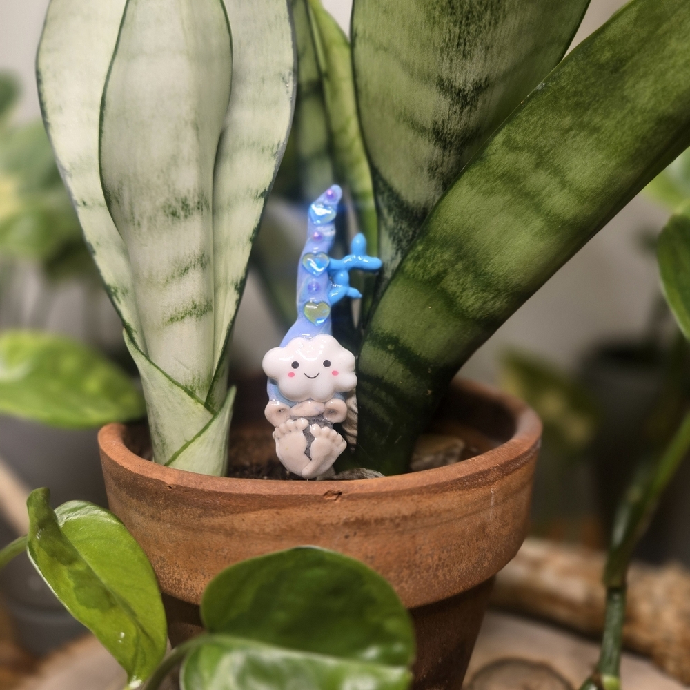 Cloud Nine Balloon Dog Gnome Plant Stake